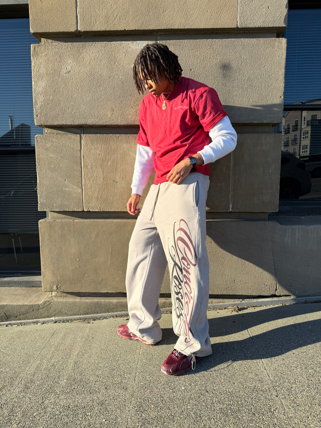 Concrete Roses sweatpants