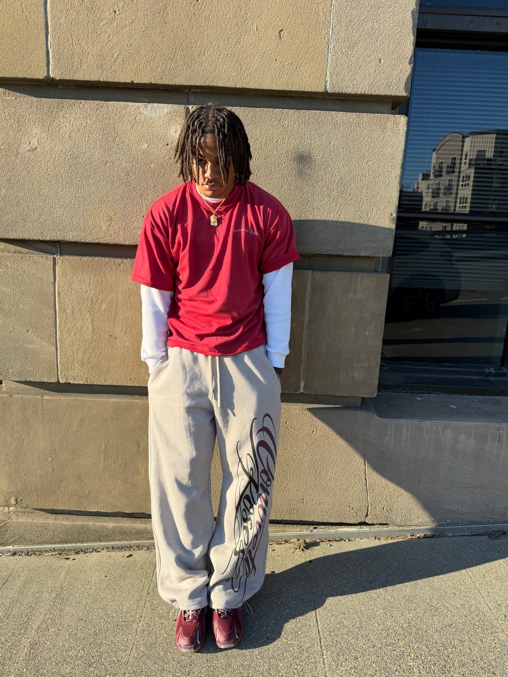 Roses double-layer tee
