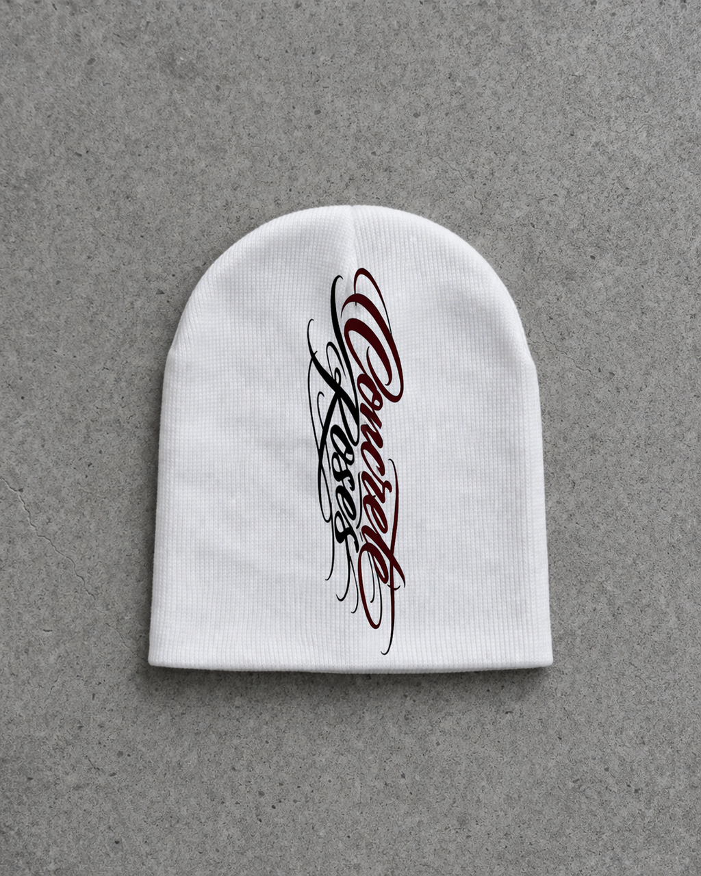 Concrete beanie
