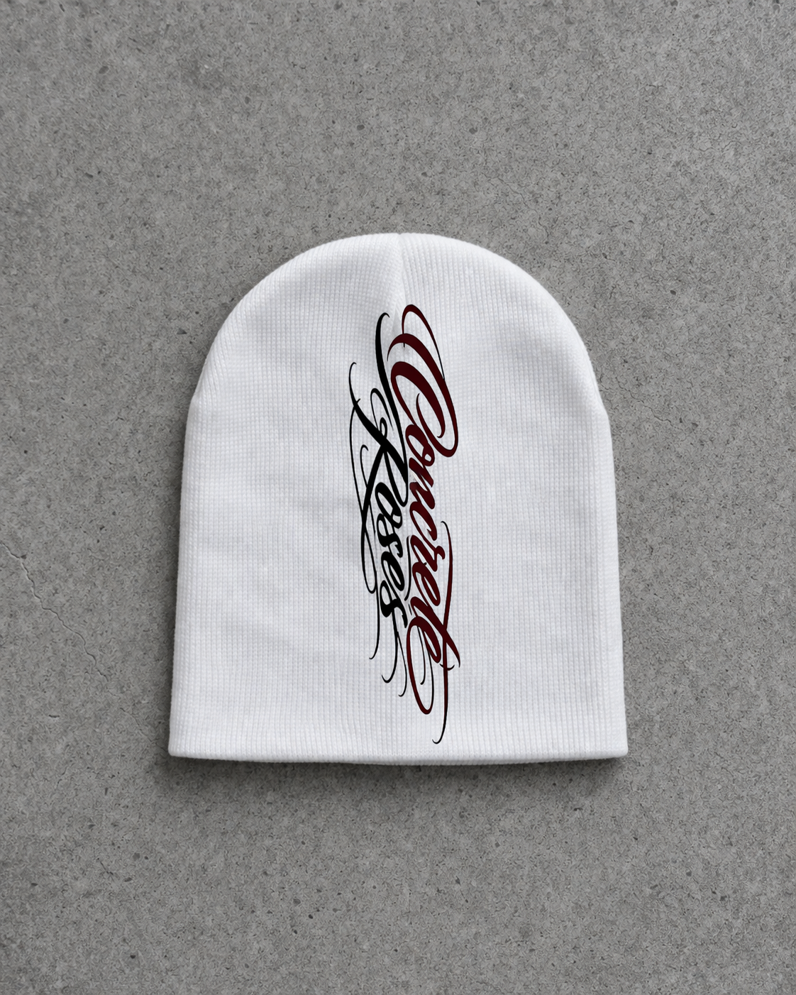 Concrete beanie