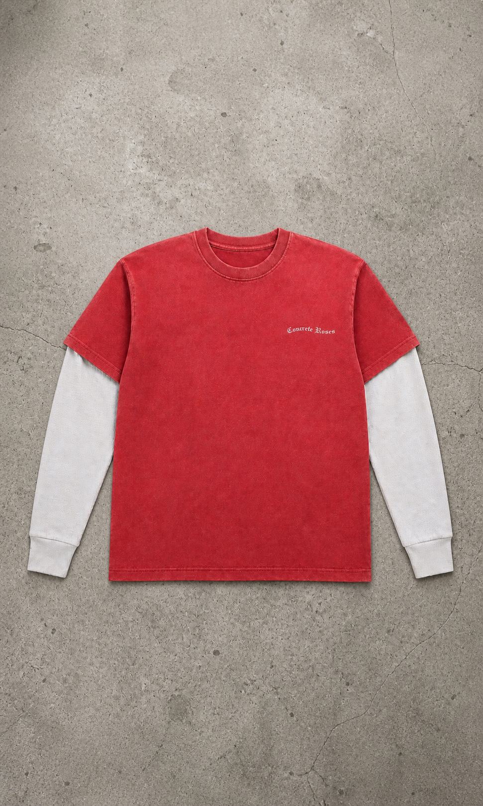 Roses double-layer tee