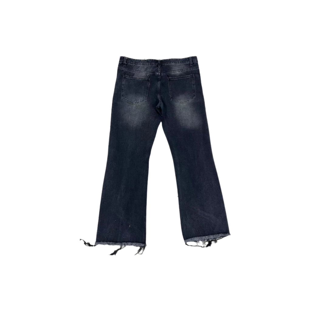Black Distressed Jeans - Lutte
